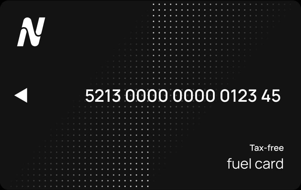 Nuvoni fuel card